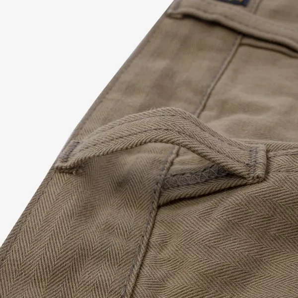 11oz Herringbone Work Pants - Khaki (IH-735-KHA) Tag 30, Hemmed to 31.5''