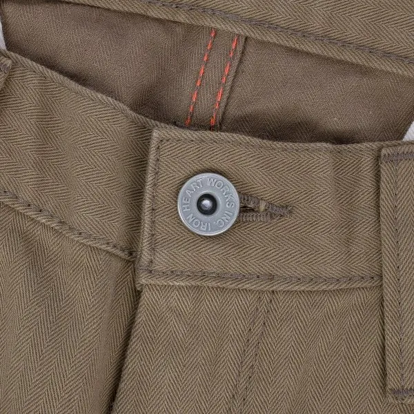 11oz Herringbone Work Pants - Khaki (IH-735-KHA) Tag 30, Hemmed to 31.5''