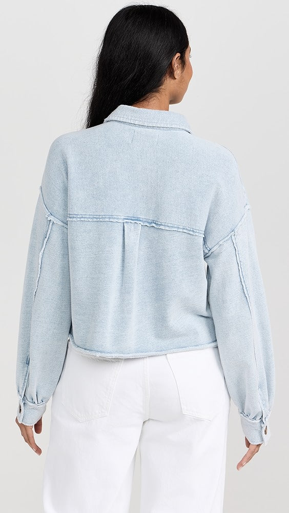 Abbott Knit Denim Jacket