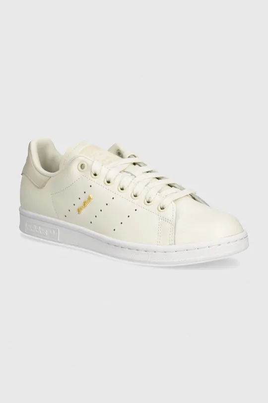 adidas Originals leather sneakers Stan Smith beige color IF6996