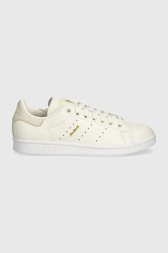 adidas Originals leather sneakers Stan Smith beige color IF6996