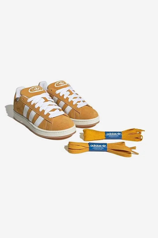 adidas suede sneakers Campus 00S yellow color