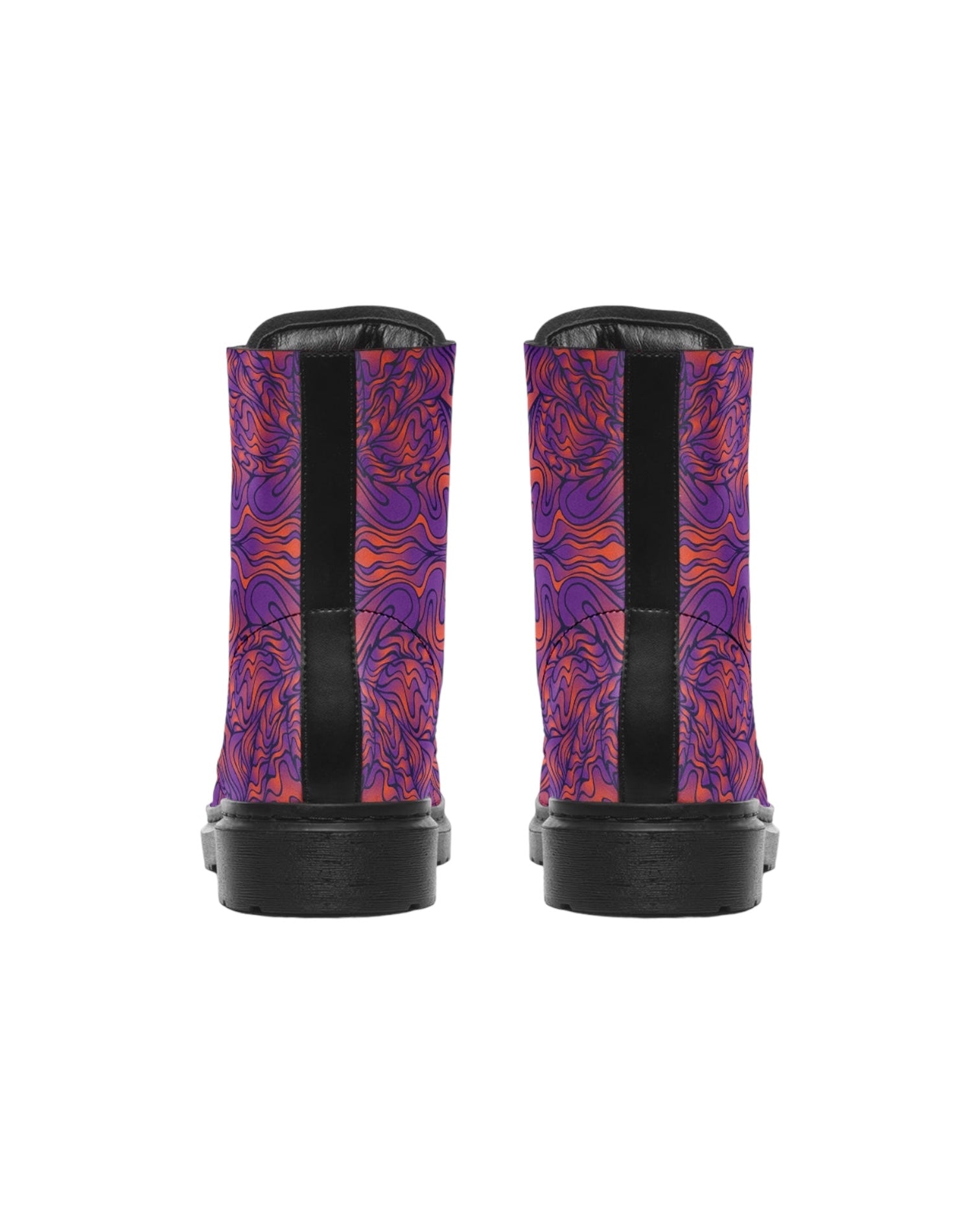 Amethyst Fire Combat Festival Boots