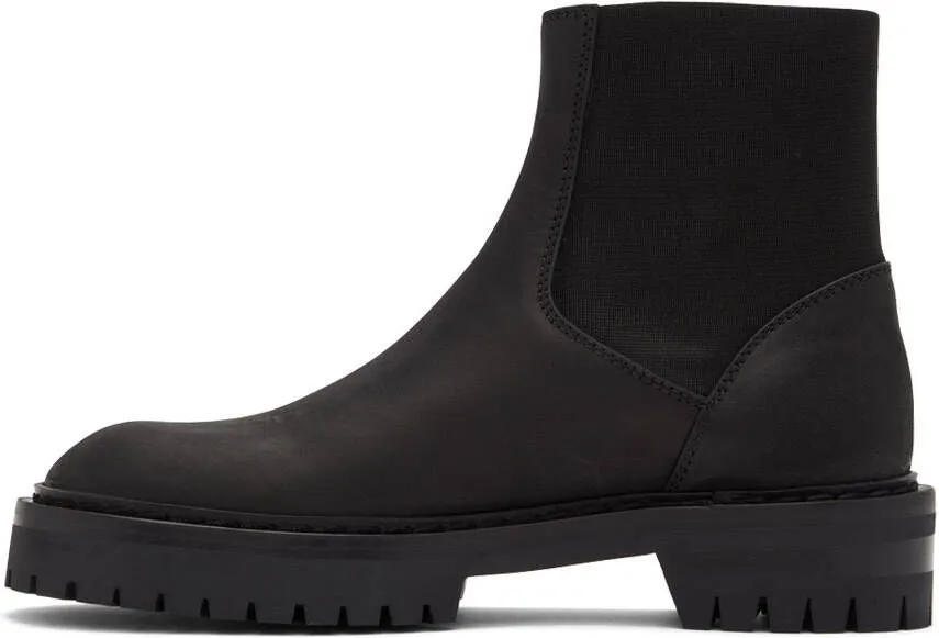 Ann Demeulemeester Black Jean Boots