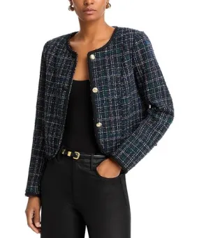 Aqua Tweed Blazer