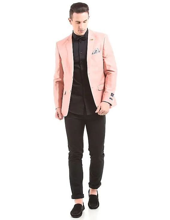 Arrow Regular Fit Single Breasted Blazer