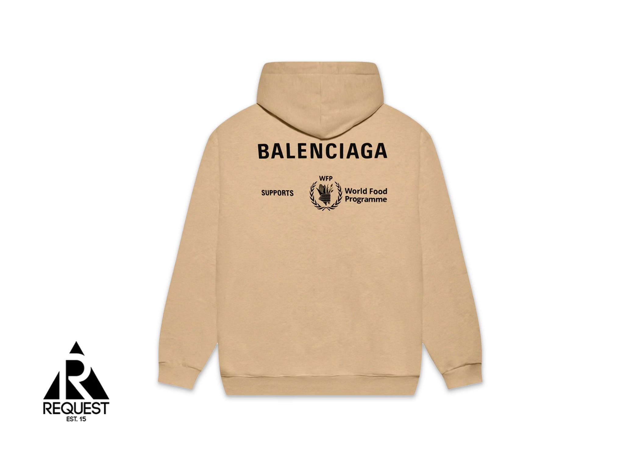 Balenciaga x World Food Programme Hoodie Brown