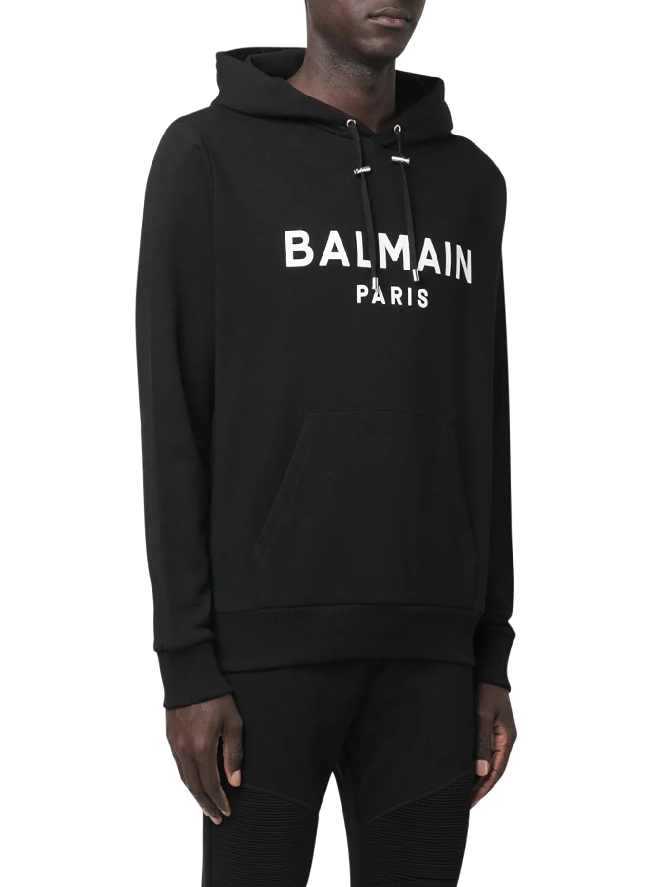 BALMAIN PRINTED HOODIE