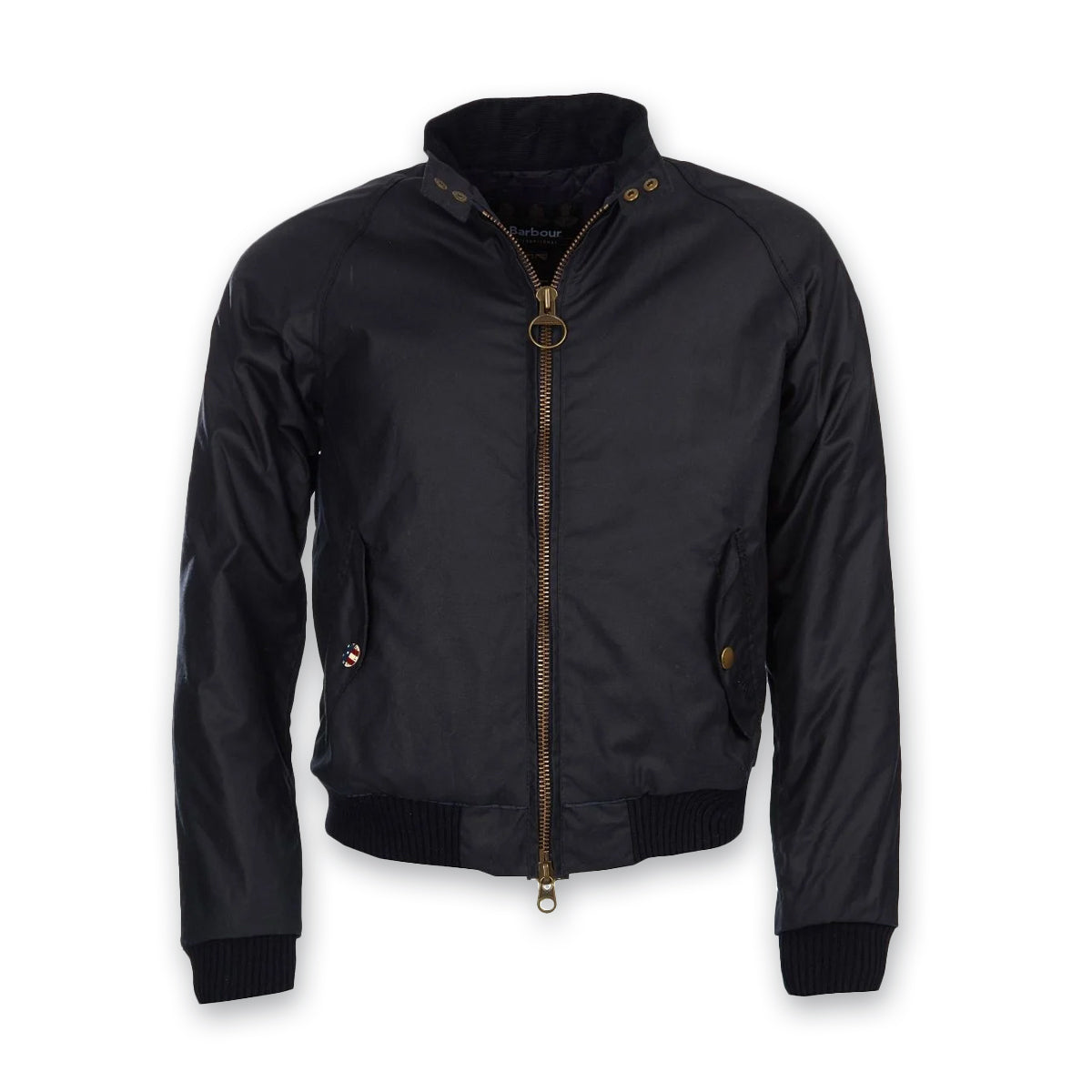 Barbour Intl - Merchant Wax Jacket In Navy