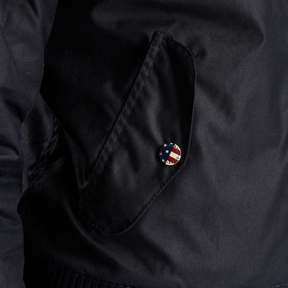 Barbour Intl - Merchant Wax Jacket In Navy