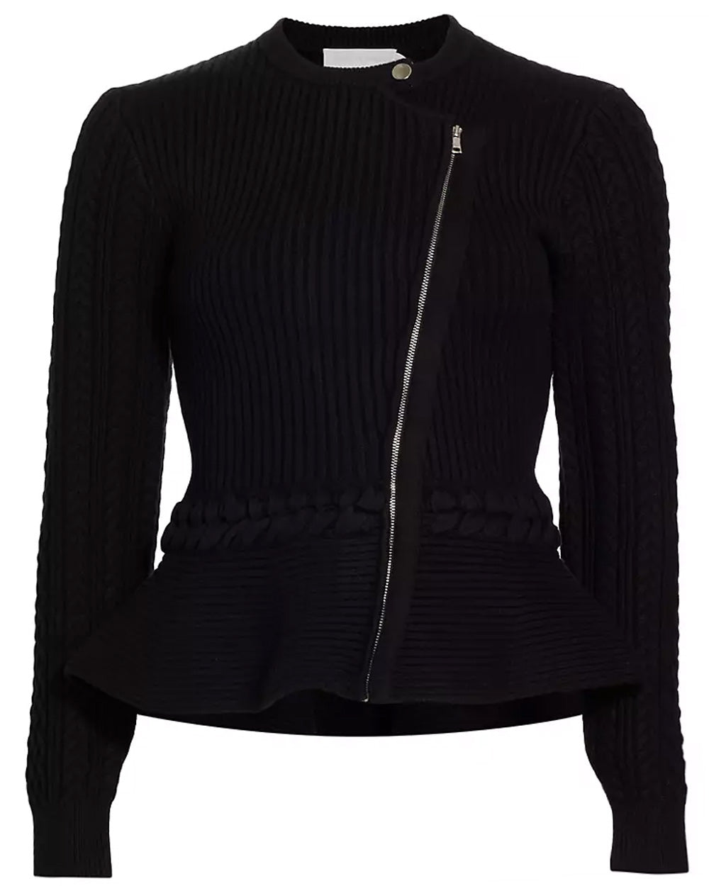 Black Andi Peplum Jacket