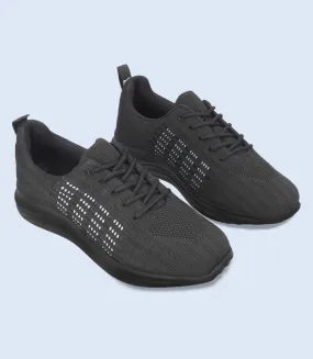 BM5822-BLACK/GREY-Men Sports Shoes