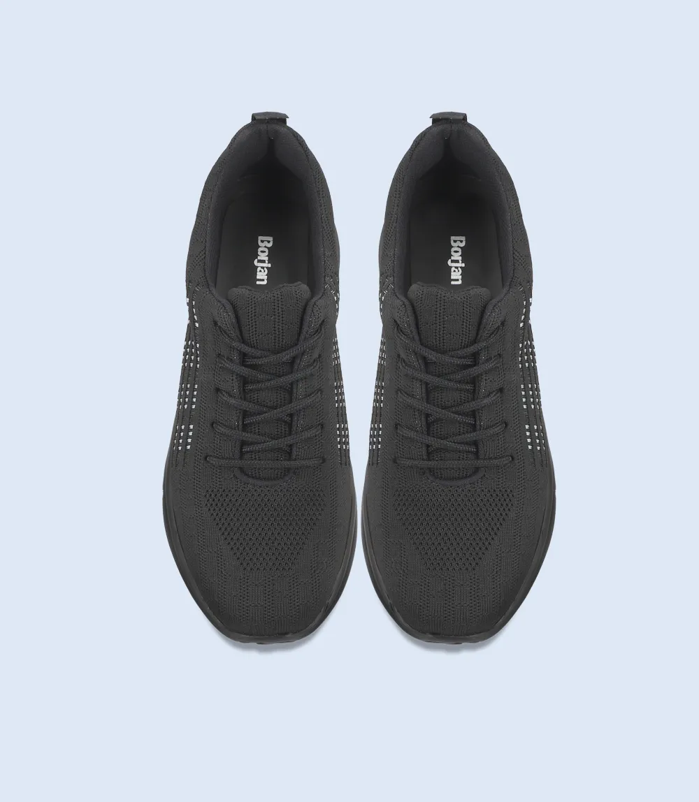 BM5822-BLACK/GREY-Men Sports Shoes