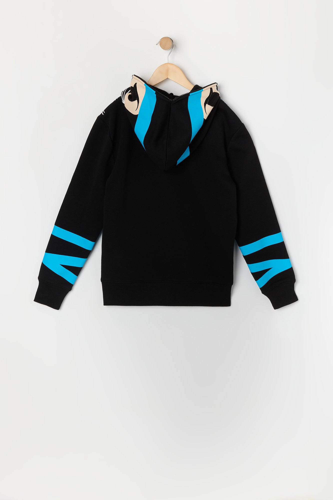 Boys Ninja Print Full Zip Hoodie