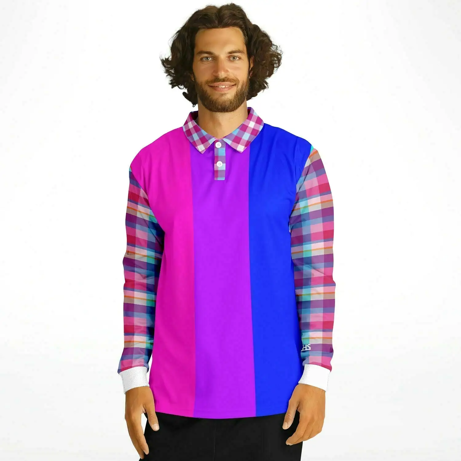 Calpyso 2-Button Polo L/S Shirt