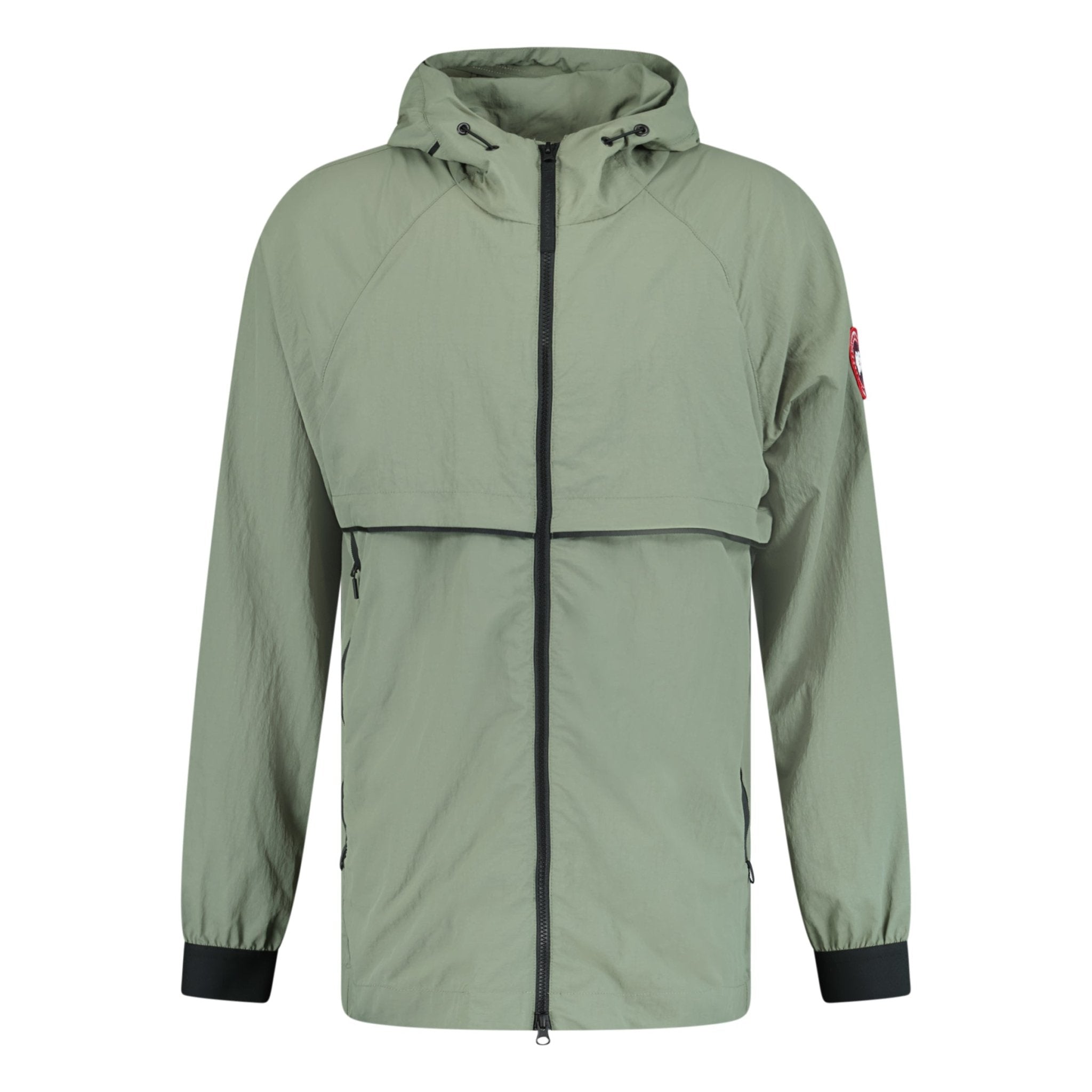 CANADA GOOSE FABER HOODED JACKET KHAKI GREEN