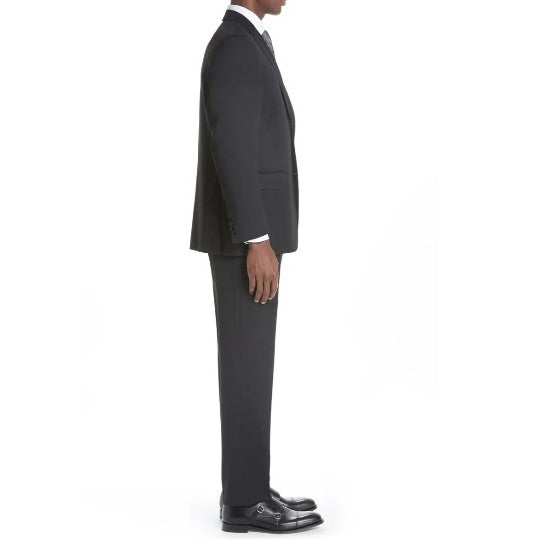 Canali Siena Contemporary Black Suit