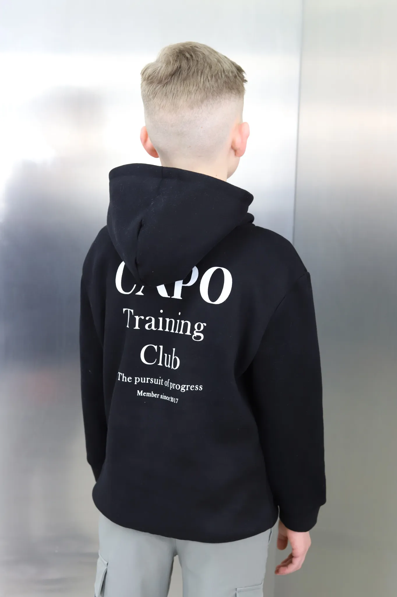 Capo KIDS - TRAINING Club Hoodie - Black