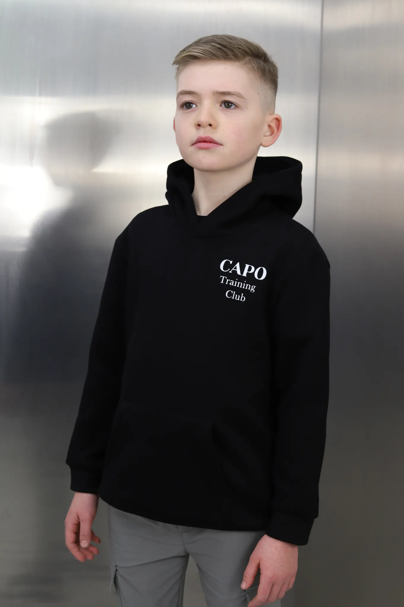 Capo KIDS - TRAINING Club Hoodie - Black