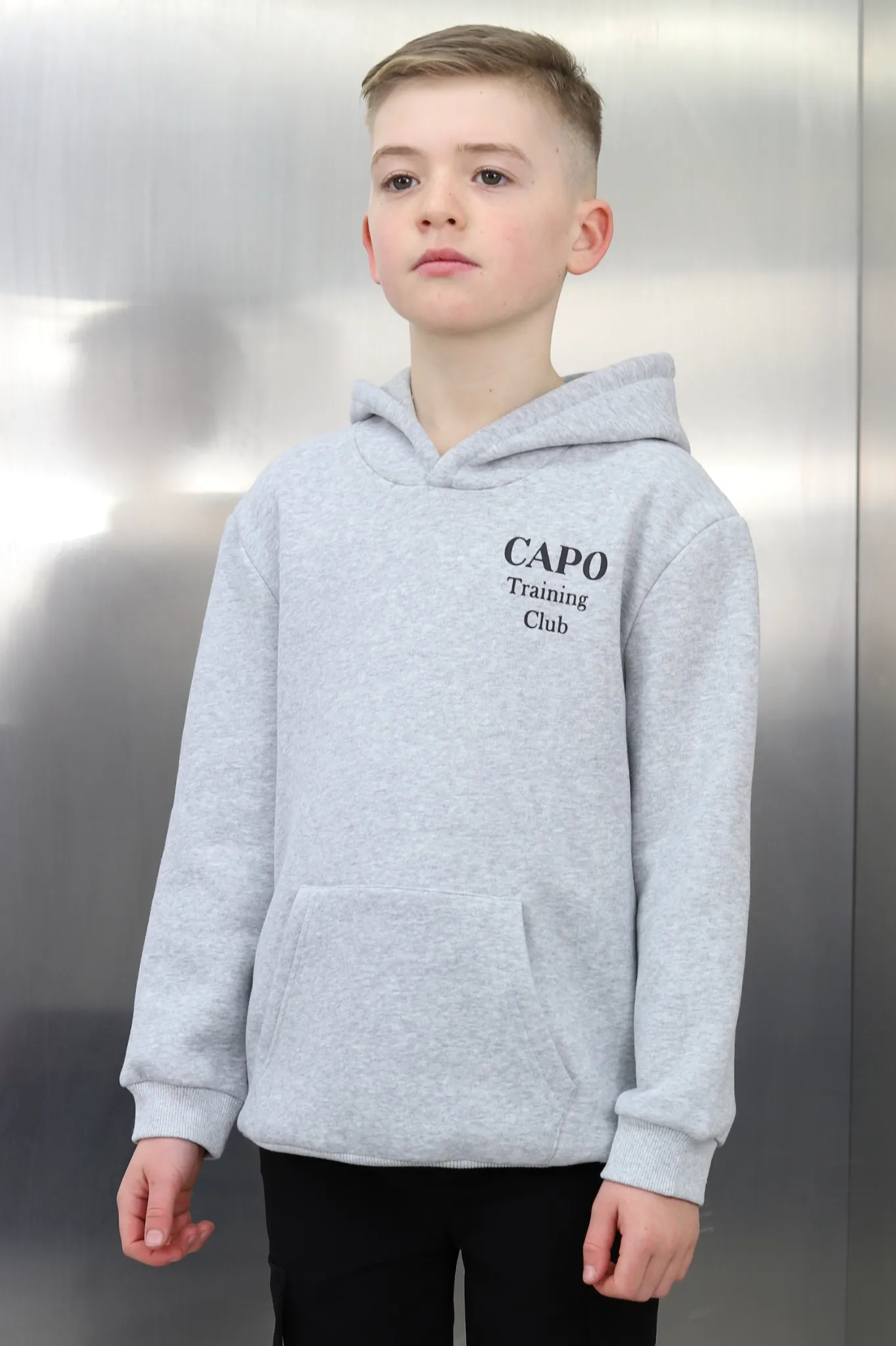 Capo KIDS - TRAINING Club Hoodie - Grey