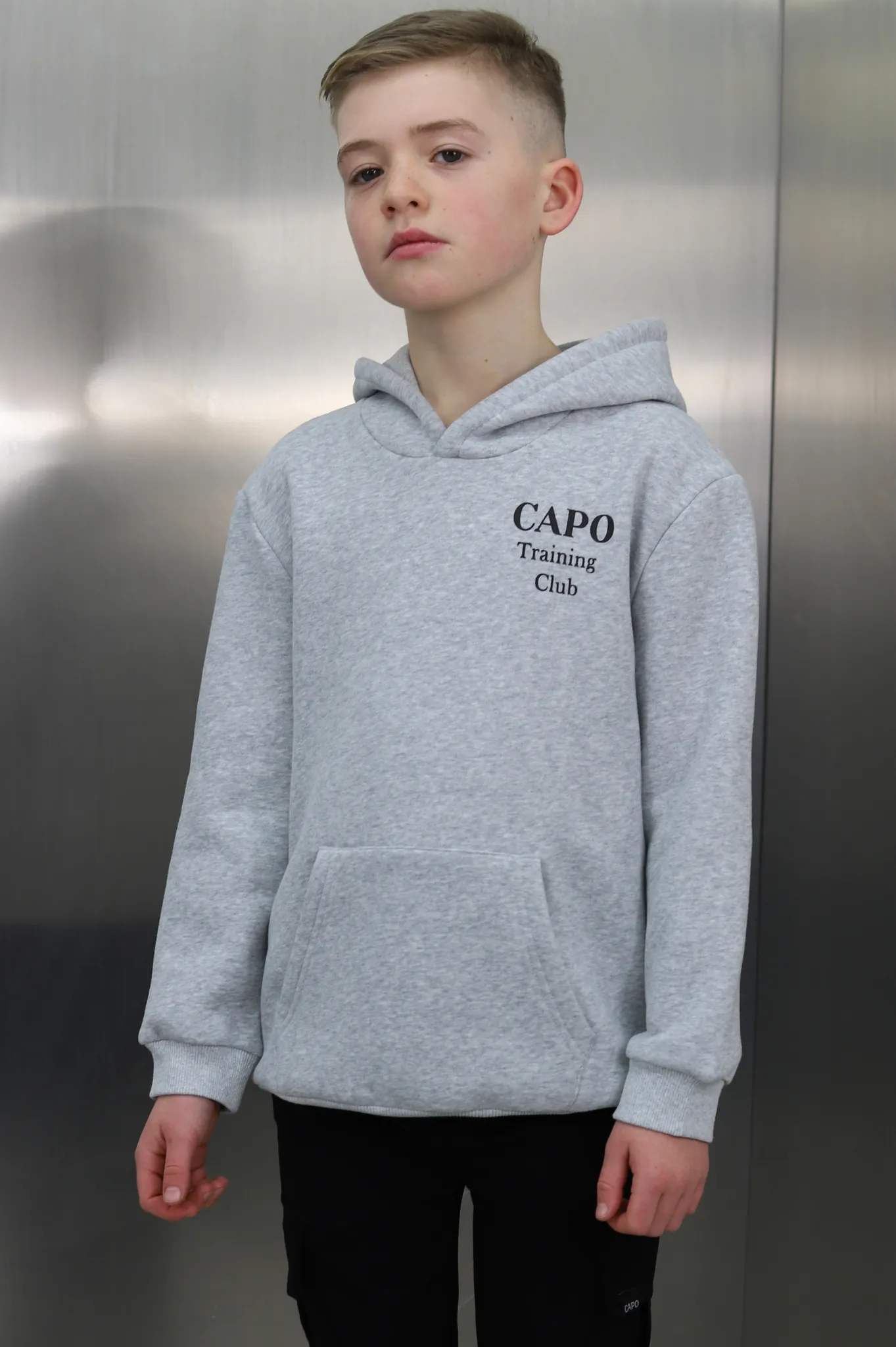 Capo KIDS - TRAINING Club Hoodie - Grey