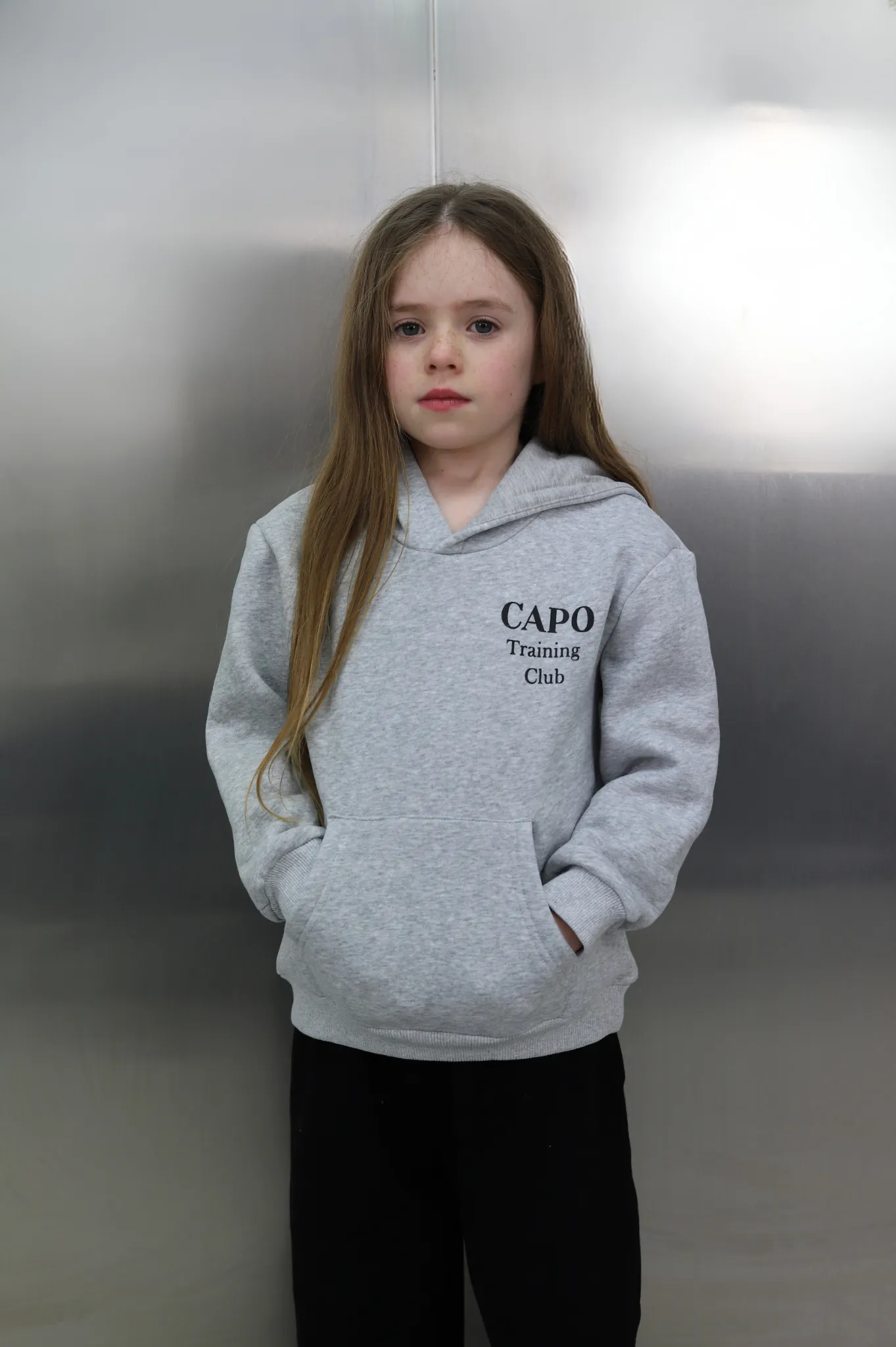 Capo KIDS - TRAINING Club Hoodie - Grey