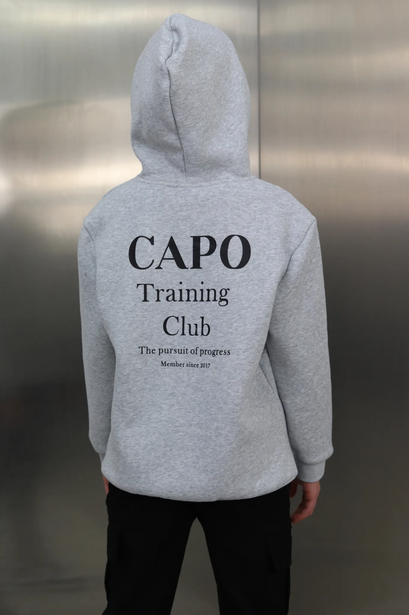 Capo KIDS - TRAINING Club Hoodie - Grey