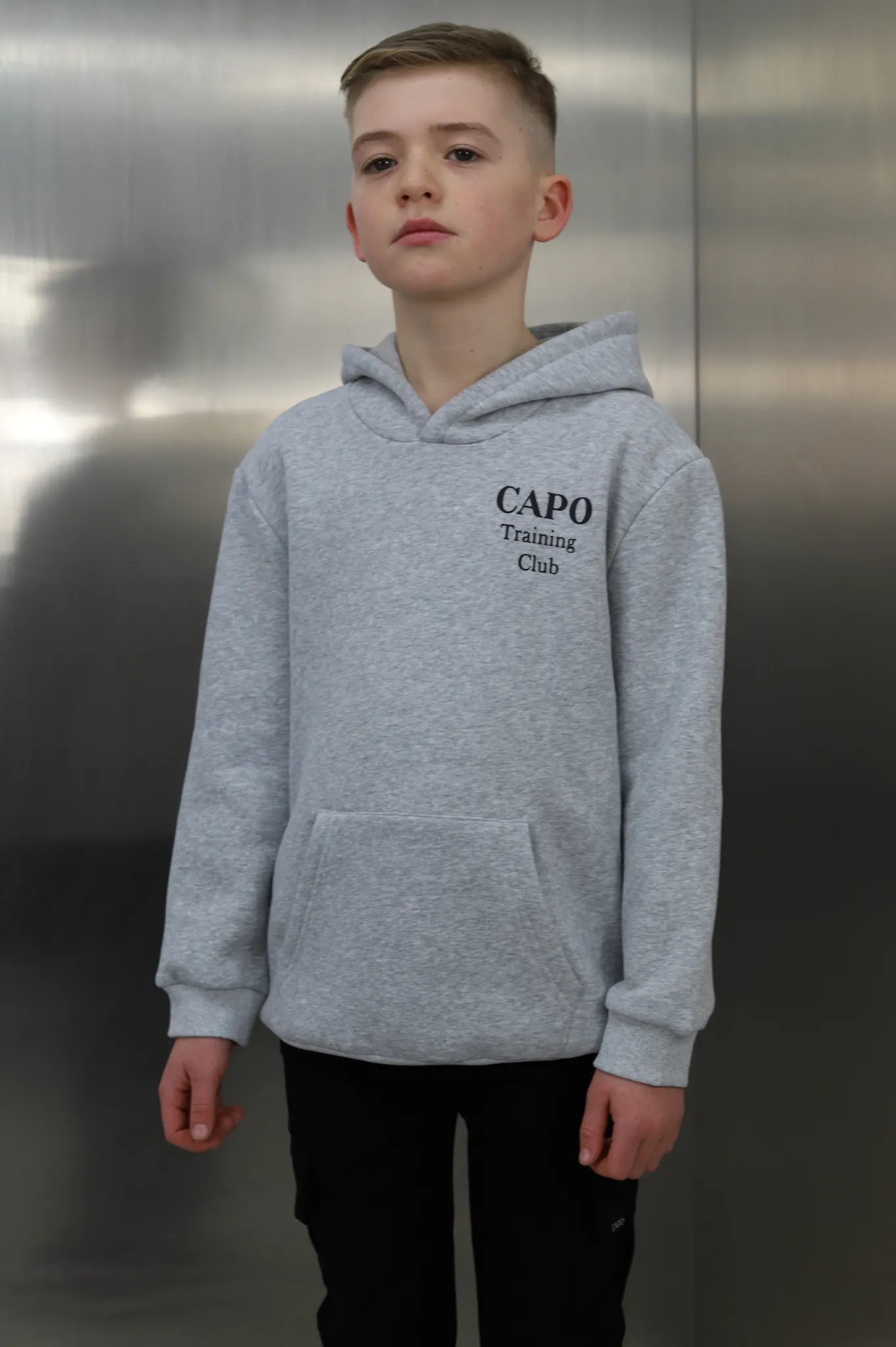 Capo KIDS - TRAINING Club Hoodie - Grey