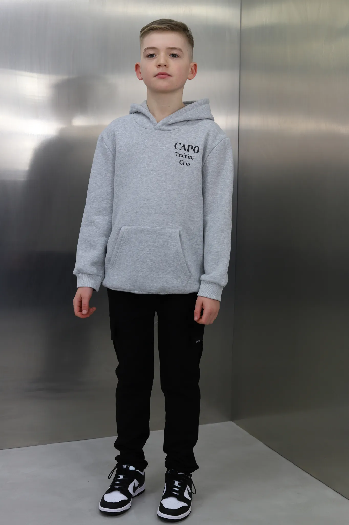 Capo KIDS - TRAINING Club Hoodie - Grey