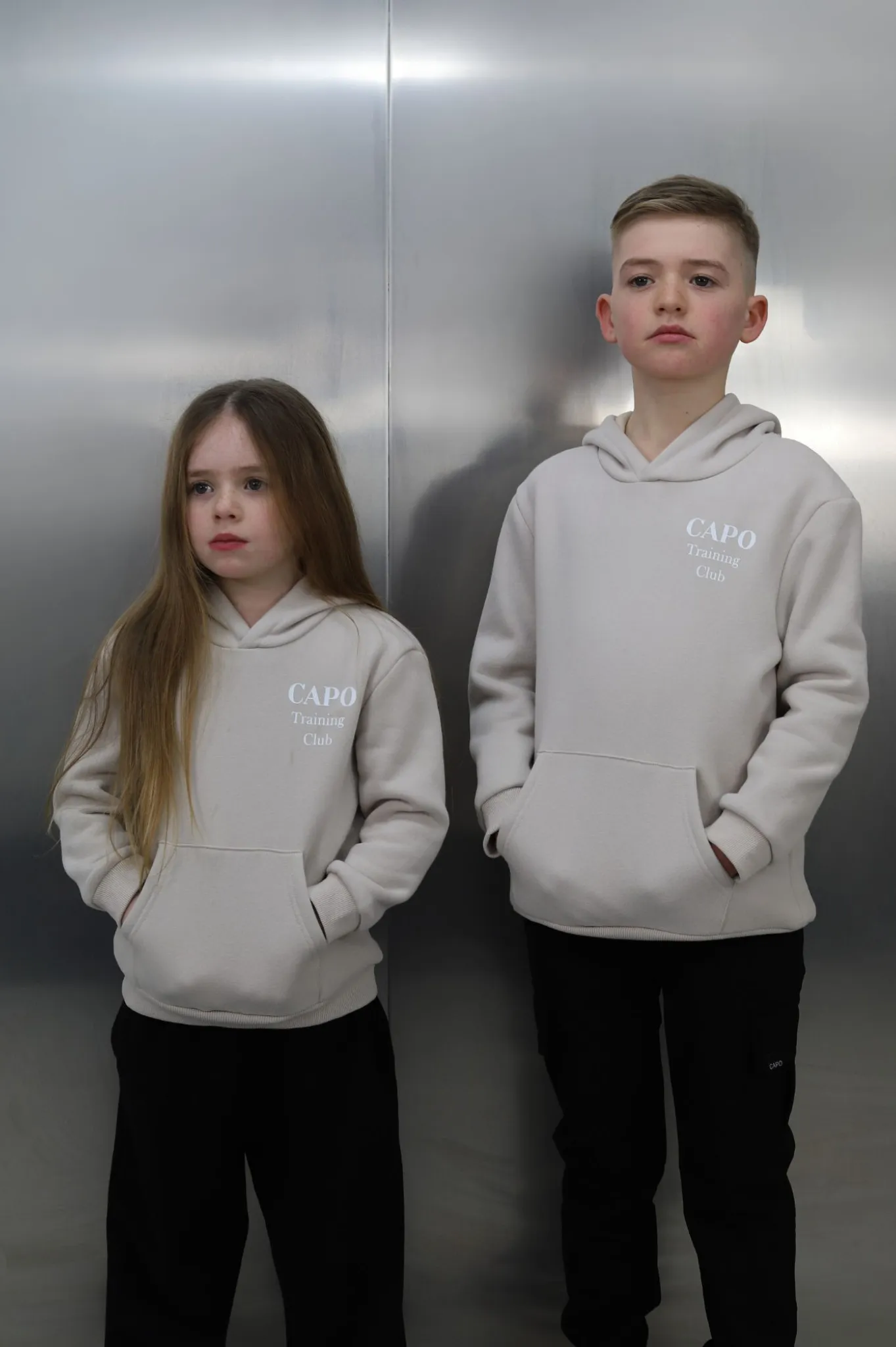 Capo KIDS - TRAINING Club Hoodie - Stone