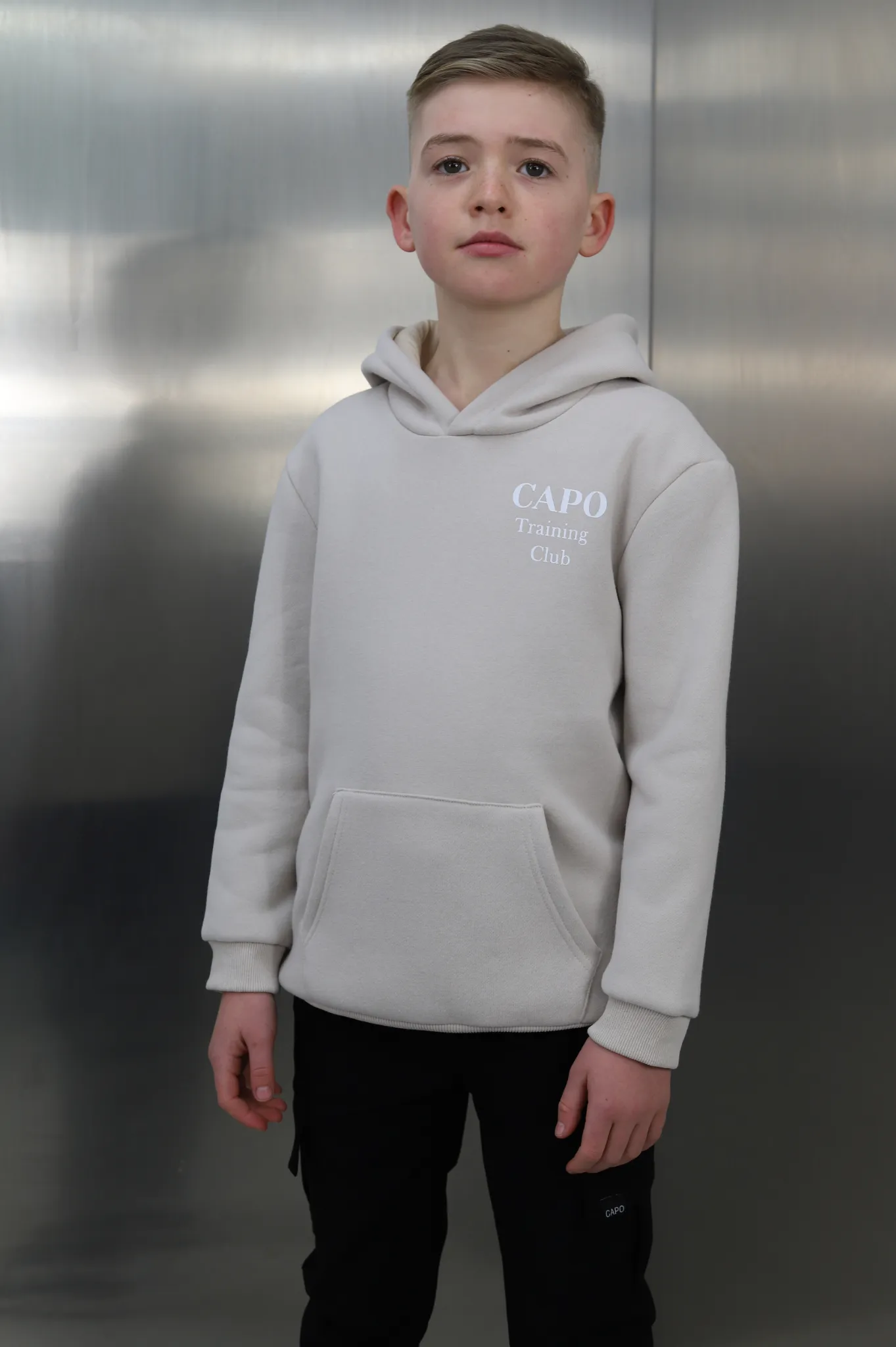 Capo KIDS - TRAINING Club Hoodie - Stone