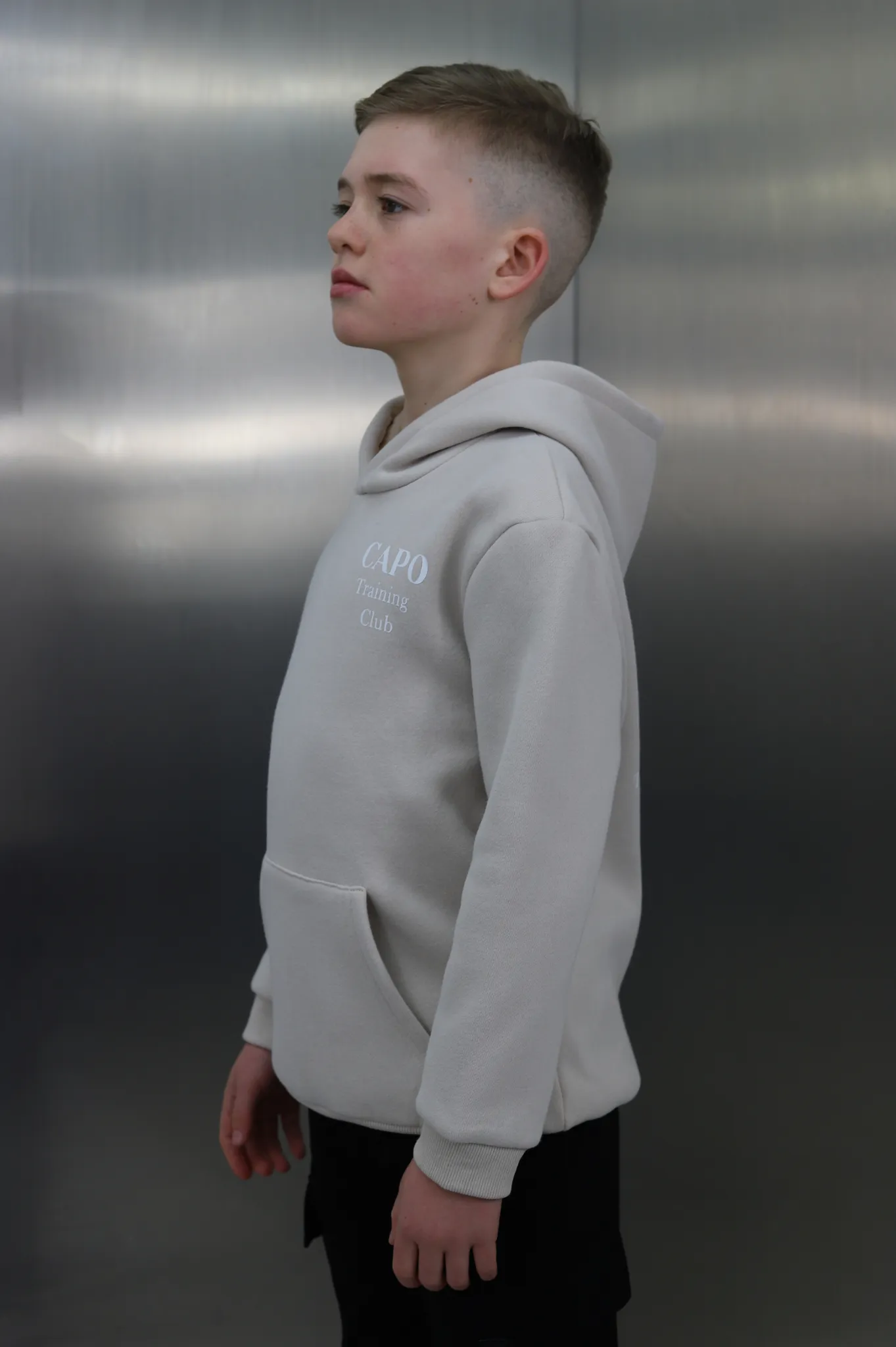 Capo KIDS - TRAINING Club Hoodie - Stone