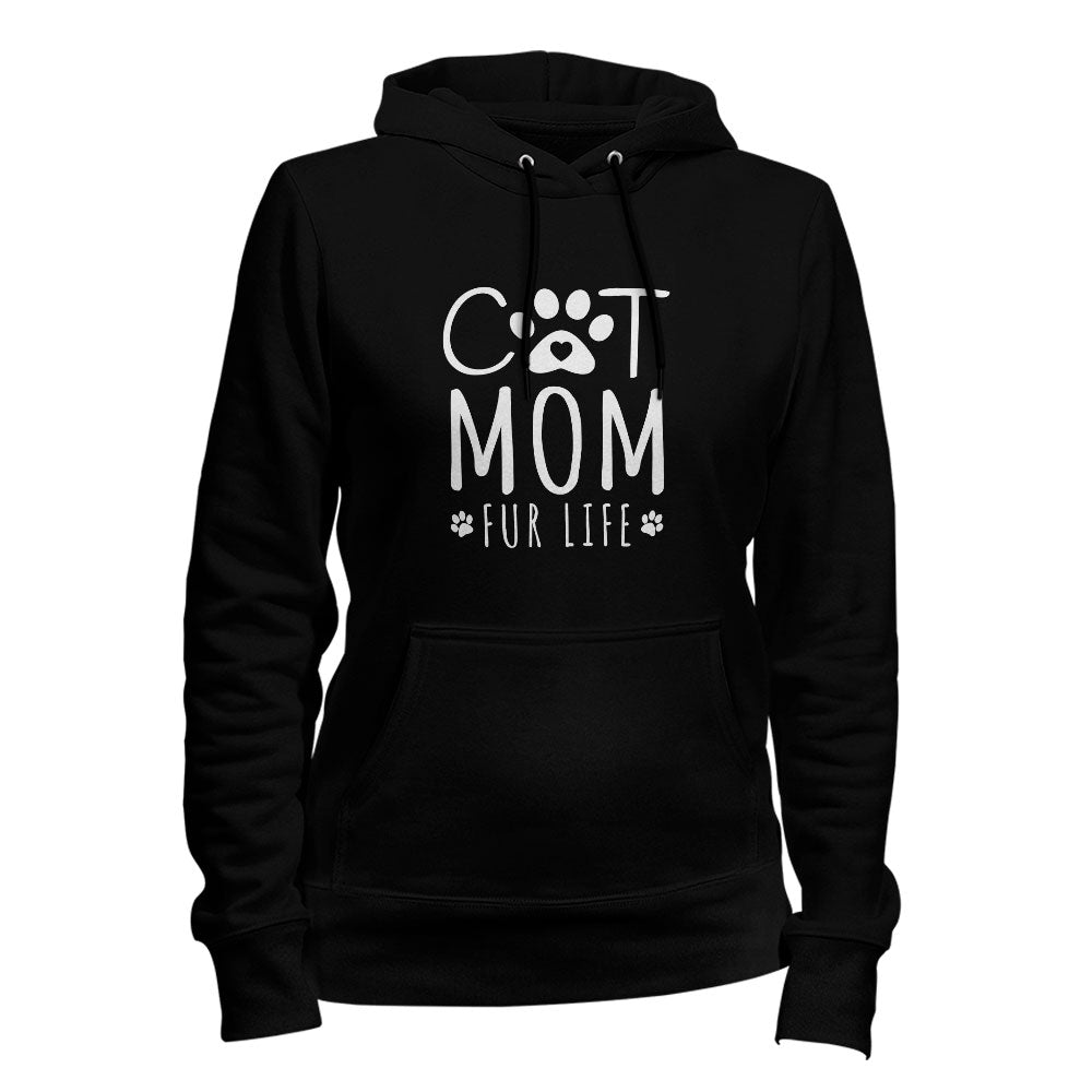 Cat Mom Fur Life Hoodie