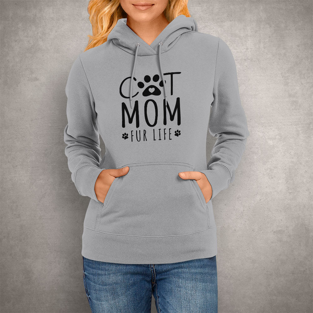 Cat Mom Fur Life Hoodie