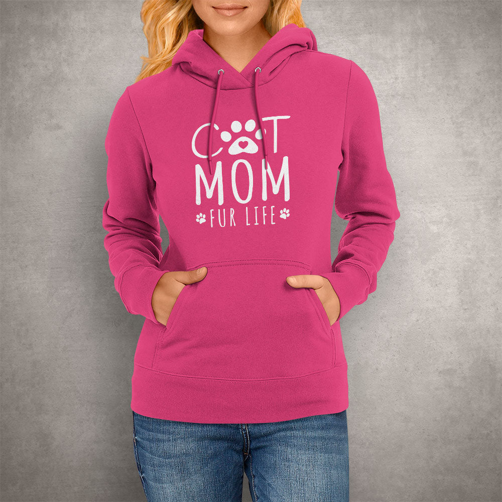 Cat Mom Fur Life Hoodie