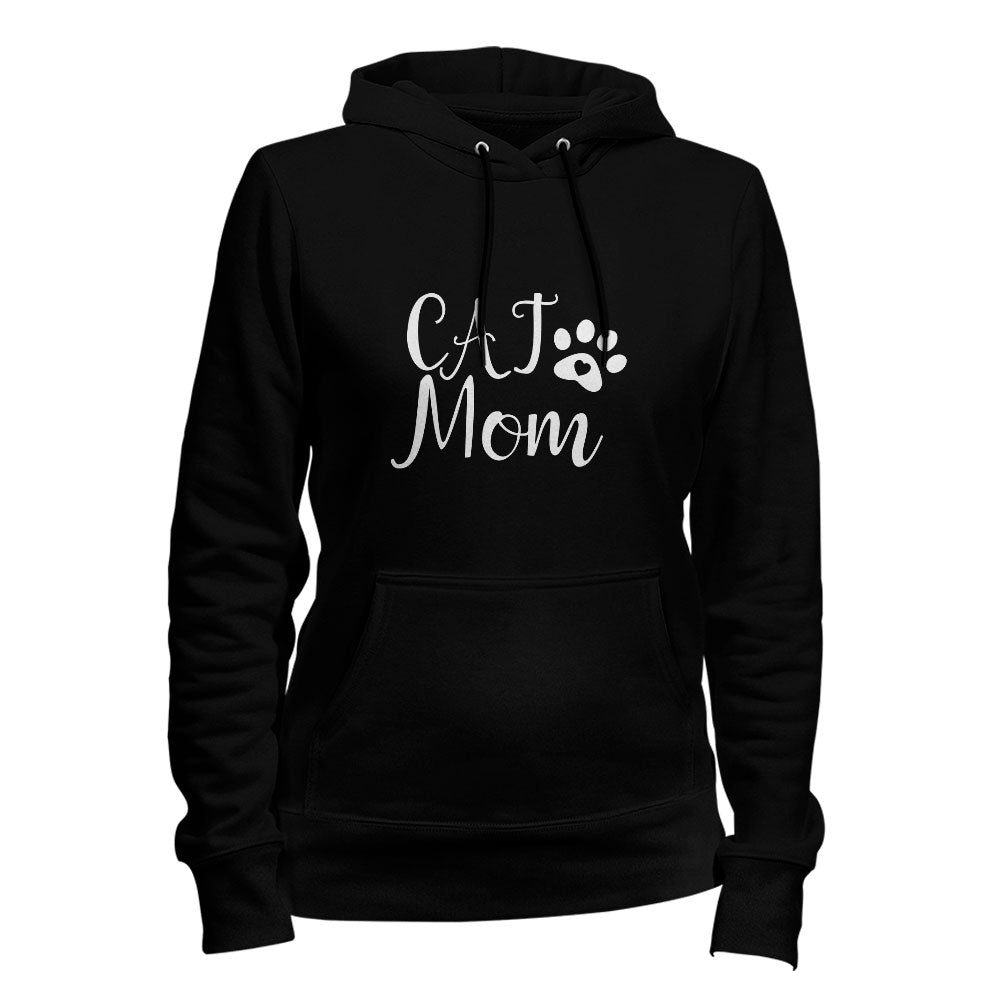 Cat Mom Paw Hoodie