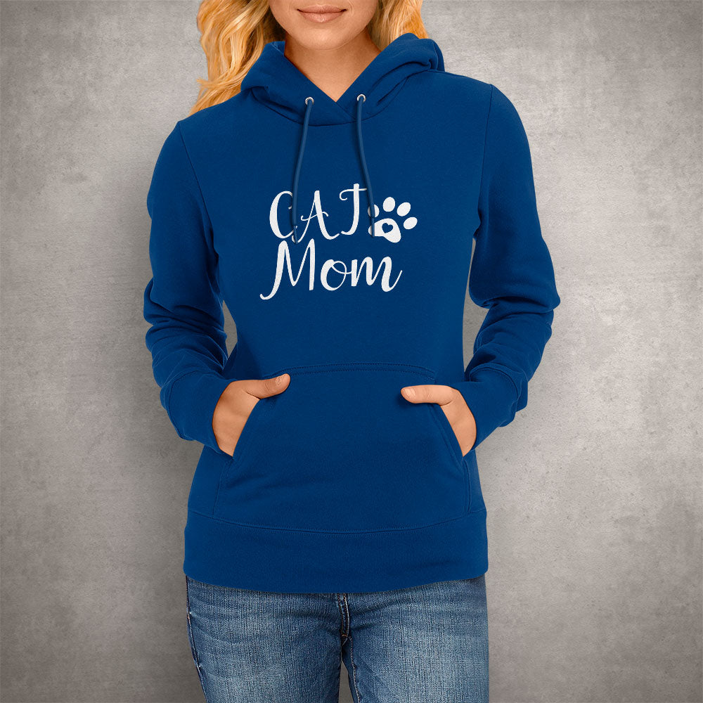 Cat Mom Paw Hoodie