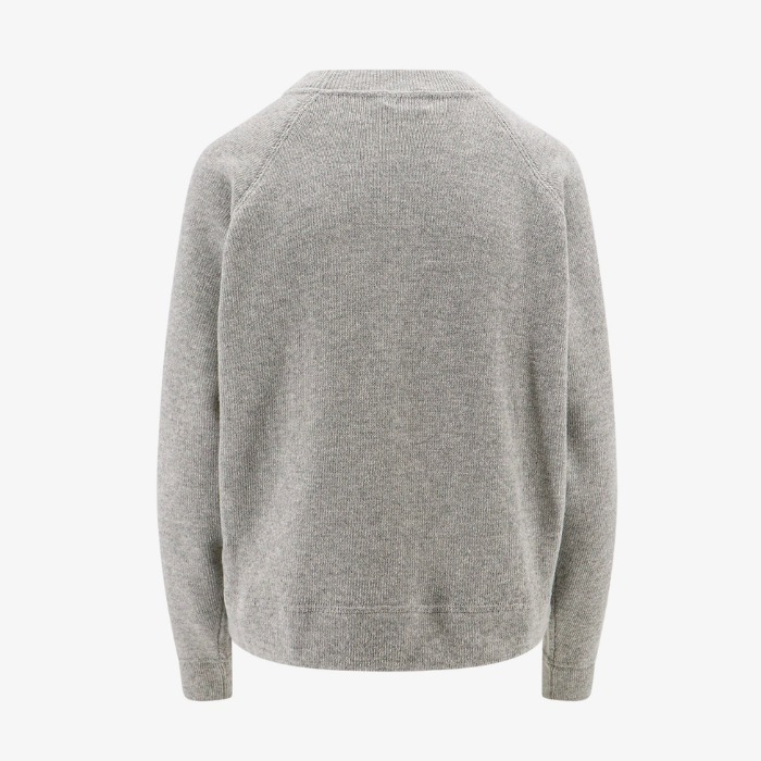 CELINE  |triomphe crew neck sweater in wool and cashmere