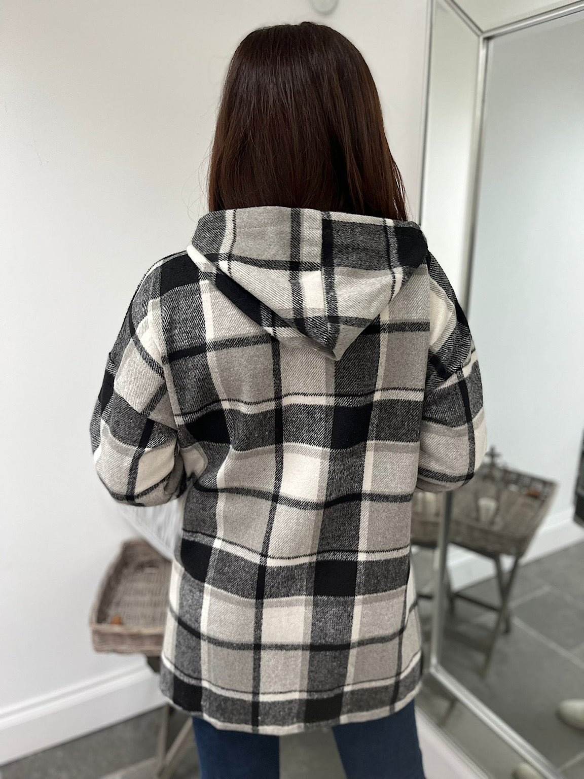 Checked Zip Jacket Chelsea