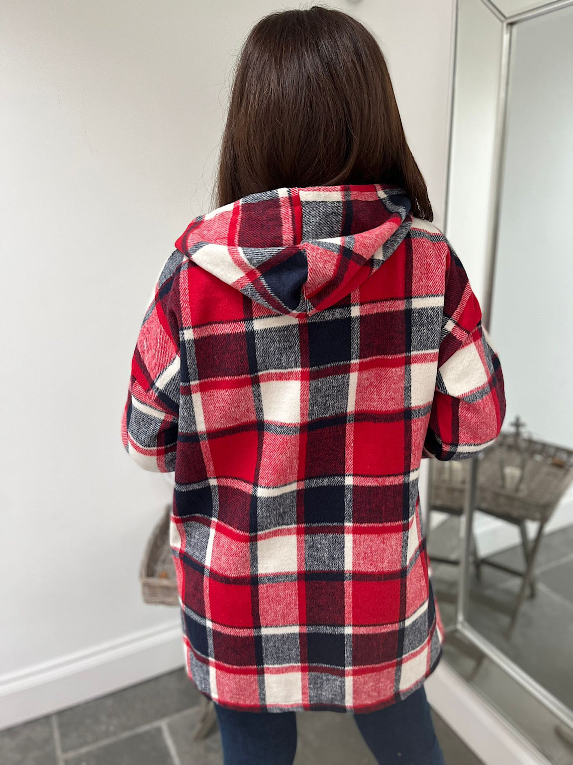 Checked Zip Jacket Chelsea