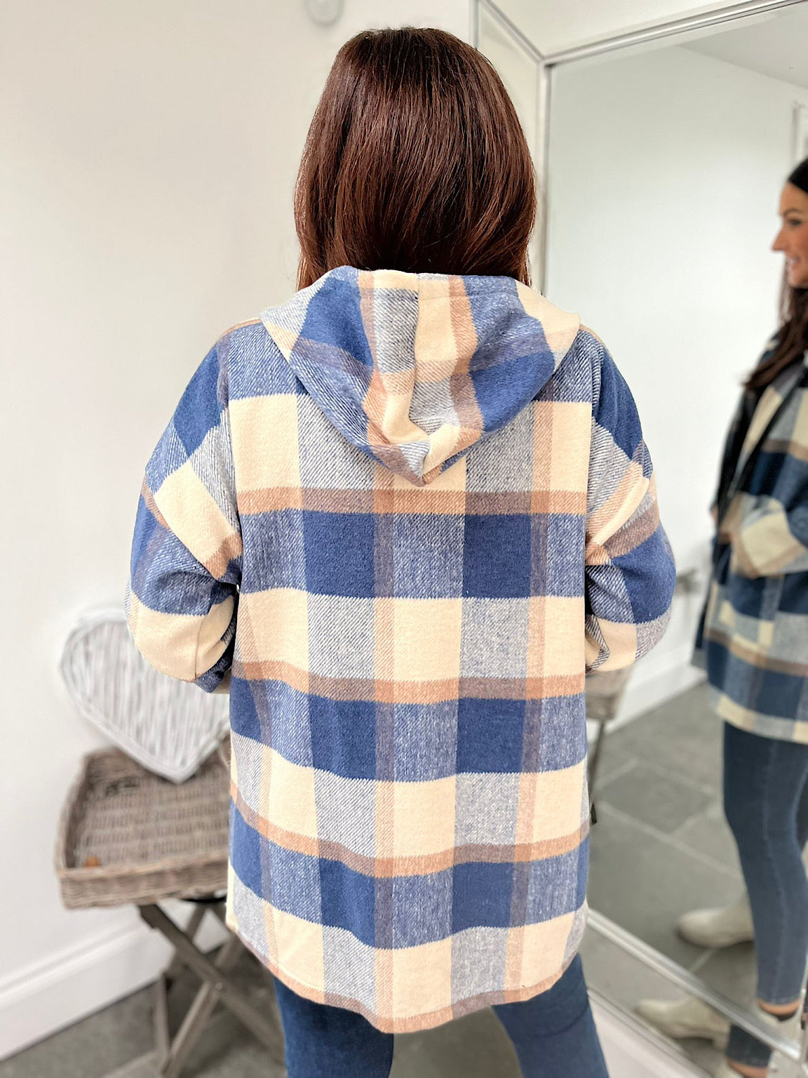 Checked Zip Jacket Chelsea