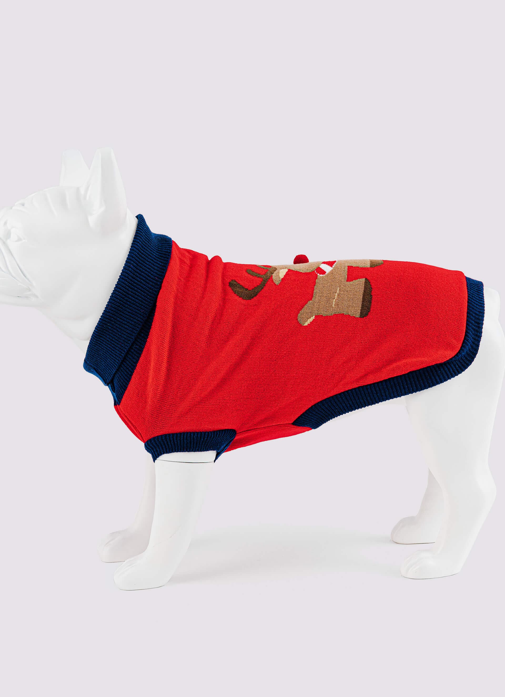 Christmas Dog Sweater - Reindeer