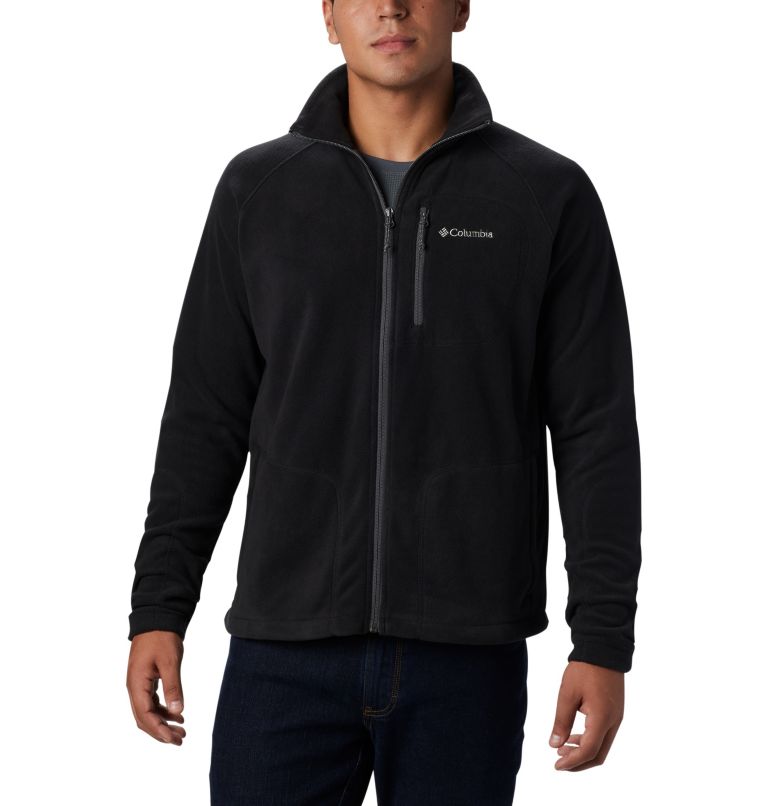 Columbia 1420421 Mens Fast Trek Ii Fleece Top Black