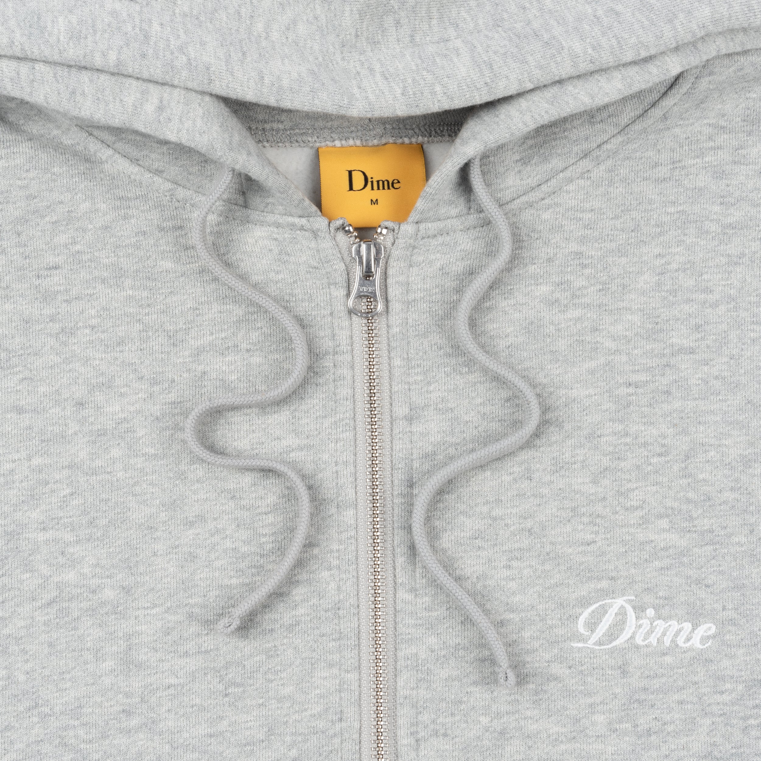 Cursive Zip Hoodie