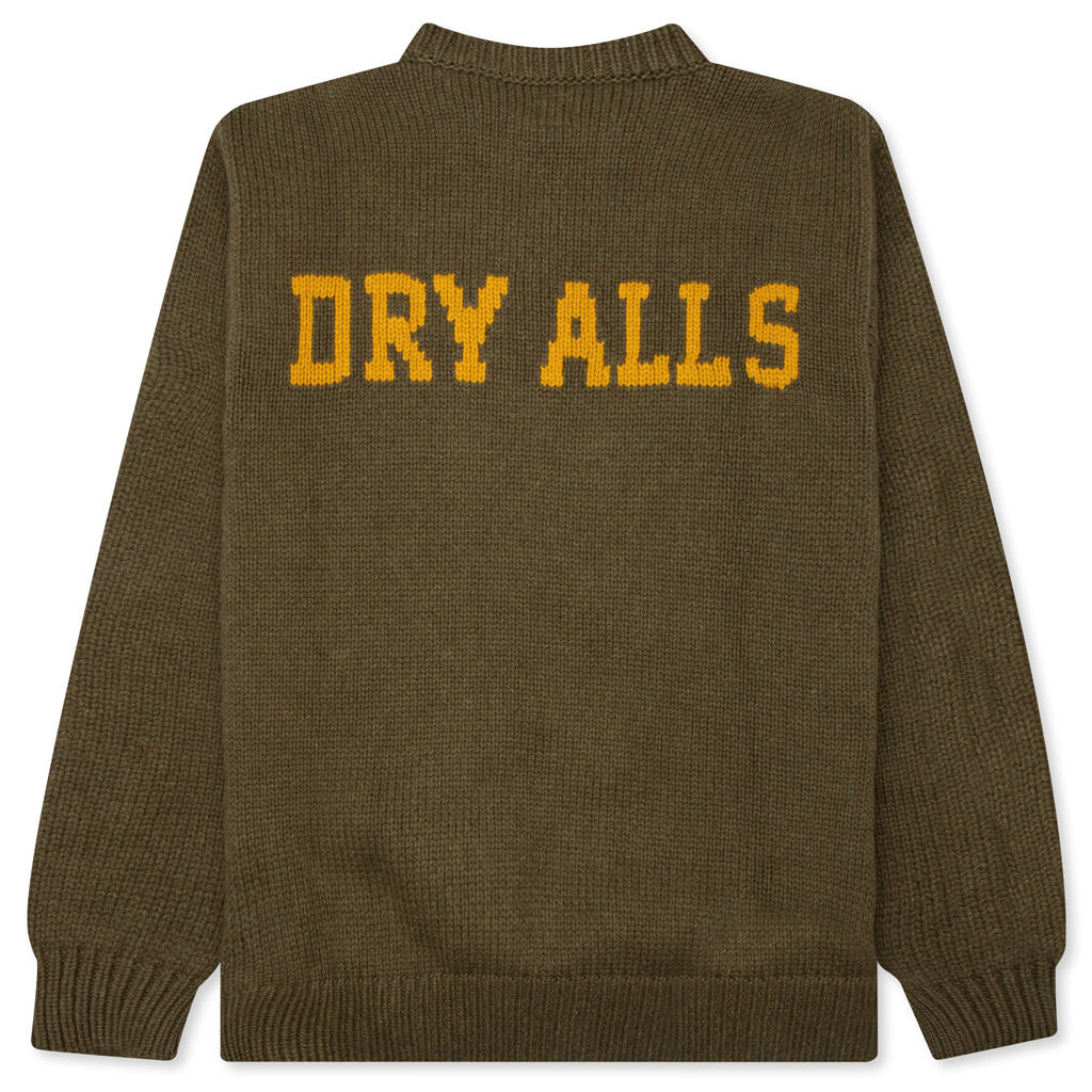 Dachs Knit Sweater - Green