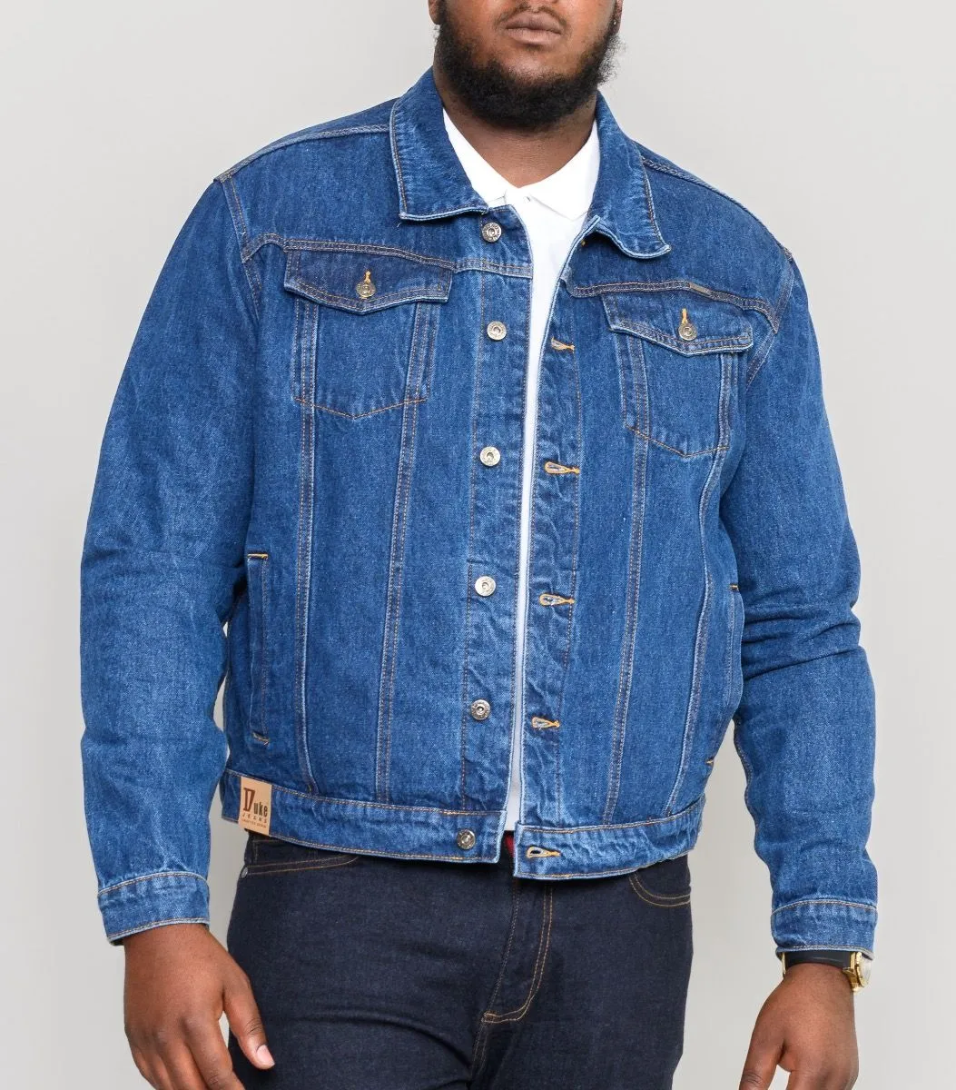 Duke Kingsize Big Western Denim Jacket Blue