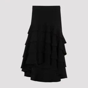 ENVERE SATIN SKIRT