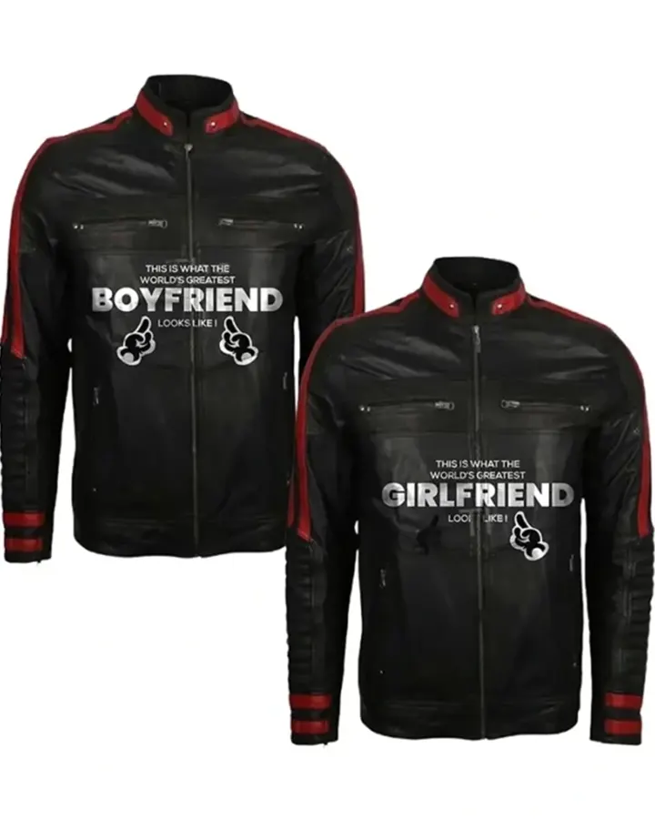 Girlfriend Boyfriend Look a Like Valentine Couple Jackets