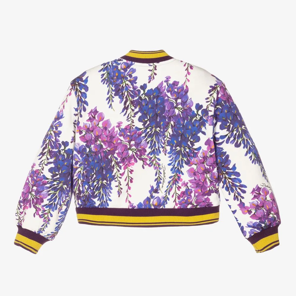 Girls Wisteria Bomber Jacket