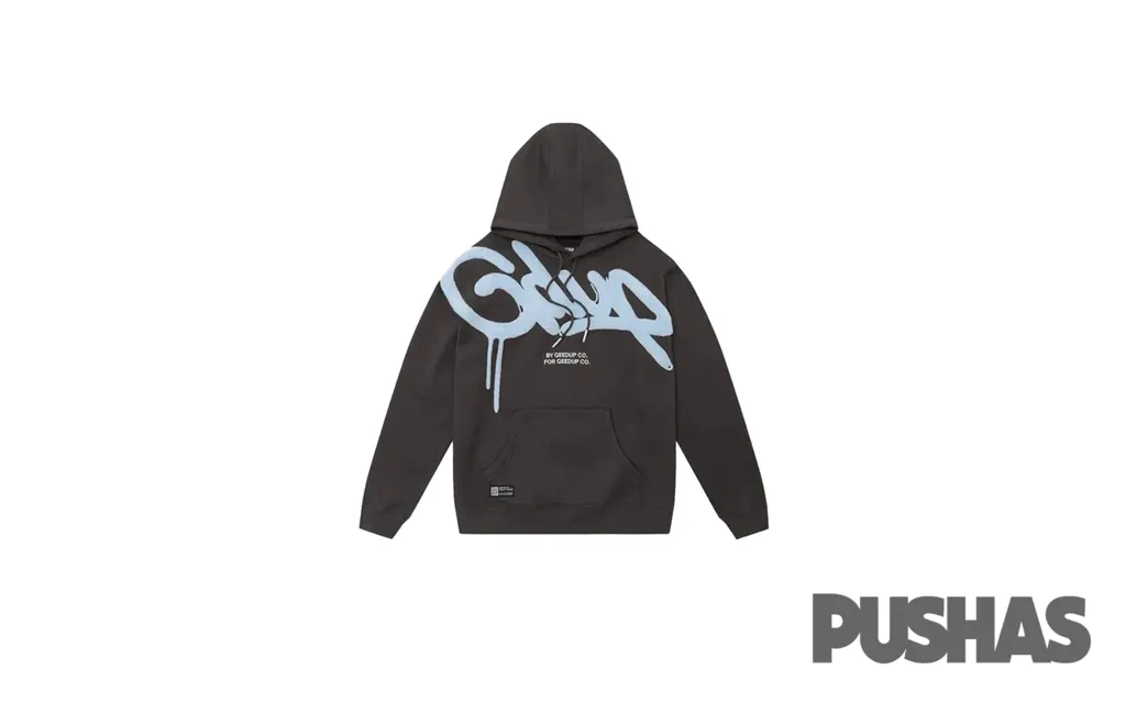 Handstyle Hoodie 'Graphite/Pale Blue'